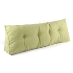 Sofa Back Cushion Bed Couch Seat Back Pad Waist Support Triangular Wedge Pillow Backrest Home Office Furniture Decorations