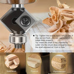 1/4 Inch 6mm 8mm Shank 45° Bevel Chamfer Milling Cutter Router Bit Tungsten Carbide HRC93 Precision Tool Double Blade