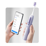 LinkMejor Mijia Servo Oscillation Electric Toothbrush Pro with Servo Sweep Motor LCD Screen Pressure Alert Smart APP Modes IPX8