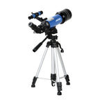 [US Direct] AOMEKIE AO2002 400/70mm Refractor Adult Astronomical Telescope with Phone Adapter Adjustable Tripod and Finder for Beginners and Amateurs to Observe the Moon AO2002
