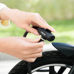 LinkMejor L150 Portable Folding Cable Lock Electric Bicycle Lockstitch Anti-theft Wheel Bike Locking Tool
