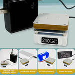 LinkMejor T55 Preheating Rework Station, Constant Temp Adjustable Electronic Hot Plate For PCB SMD Heating Led Lamp Desoldering