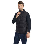 LinkMejor HP-15 Uniex Heated Vest- 15 Areas Heating Temperature, with Digital Display, USB & DC Electric Thermal Clothing Winter Warm Vest Outdoor Sports Coat