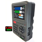 KPT-969HD Satellit Finder Meter With Spectrum Analyzer 3.5 Inch LCD DVB-S/S2 H.265 Receiver Portable Sat Finder Monitor With TV AV Input