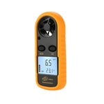 LinkMejor GM816 Digital Anemometer Wind Speed Mini Air Airflow Temperature with LCD Backlight Wind Speed Meter