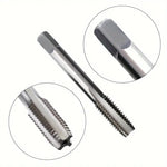 Adjustable T-Handle Ratchet Tap Wrench with 5pcs Metric Tap Set M3-M8 Sturdy Steel Ideal for Metal Wood Plastic Aluminum
