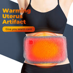 Heated USB Waist Belt 3 Adjustable Temperatures Warm Waist Belt Electric Heating Waist Belt Can Warm Hands Waist And Stomach Plush Belt To Keep Warm In Winter