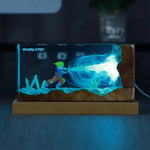 LinkMejor Kakarot Resin RGB Night Light Creative Desktop Decoration Ornaments