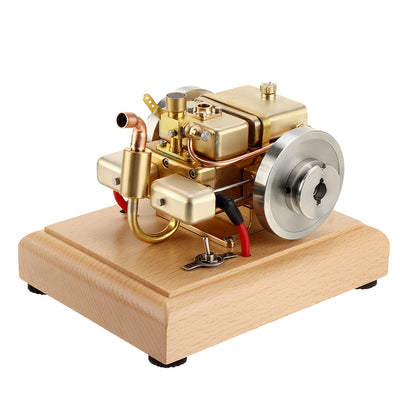 Eachine ET5S Horizontal Two Cylinder Engine Model Water-cooled Cooling 4-Stroke Gasonline Internal Combustion Engine Model