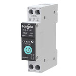 TO-Q-SY1-JZT Zigbe Din Rail Switch with Metering 32A-63A TUYA Smart Life APP & Voice Remote Control Real-Time Monitoring with Timing/Countdown Mode with Alexa Google Assistant