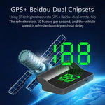Car Head Up Display GPS Digital Speedometer HUD Windshield Projector KMH MPH Speedometer Compatible With All Cars Trucks Buses