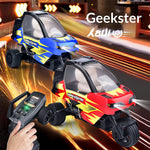 Geeks X801 RTR 1/8 2.4G RWD RC Car Tricycle Motorcycle Full Proportional Control LED Light Stunt Drift Remote Control 50 Minutes Playing Time Vehicles Models Toys