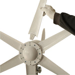 Wind Controller 6-Blade Wind Turbine 3000W(Peak) Inverter Advanced Auto-Charging 12V/24V Efficient Wind Energy Conversion Easy Installation
