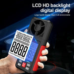 LinkMejor HT605 Digital Anemometer Portable Wind Speed Meter Windmeter LCD Backlight Display Temperature Humidity Meter