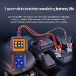 LinkMejor K1S Portable Car Battery Tester Voltage Detection Battery Fault Diagnosis Tester Diagnostic Tool