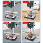 Milling Machine Worktable Compound Milling Working Table 2 Axis 4 Ways Move Multifunction Milling Working Table Heavy-duty Structure for Milling and Drilling Machine