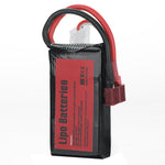 LinkMejor Power 7.4V 1550mAh 150C 2S LiPo Battery T Plug for RC Car