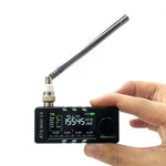 LinkMejor V4 ATS Mini SI4732 Radio + Bracket 3D Printed Stand ALL Band DSP Radio FM AM SSB LSB USB Receiver built-in Hi-Z Headphone Amplifier Circuit with Dual Antenna
