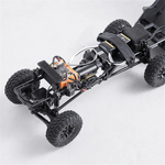LinkMejor FCX24M for TOYOTA TACOMA RTR 1/24 2.4G 4WD RC Car Officially Licensed Two Speed Off-Road Truck LED Light All-New Metal Ladder-Frame Chassis Gears Shocks Vehicles Models Toys