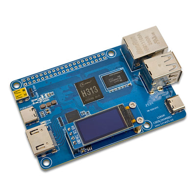 LinkMejor Remote Control for PCs Server Maintenance Development Board Raspberry Pi KVM Server Board Quad Core ARM Cortex A53 with OLED Display