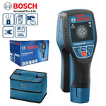 Professional D-TECT120 Wall Scanner Radar Technology Metal/Cable/Wood/Water Pipe/Wire High-precision Wall Gold plumb Dual Power Source Waterproof Construction Tool