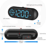 G9 Auto HUD GPS Head Up Display Car Gauge Speedometer With Compass Clock Driving Distance Security Alarm Electronic Accessories