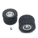 2PCS Upgraded Metal Rims Tires Wheels Double/Single for WPL 1/16 C14 C24 C34 B14 C24 B16 B36 RC Car Vehicles Models Parts