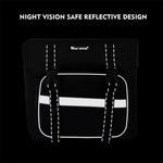 WEST BIKING 25L Bicycle Pannier Bag Waterproof Bike Rear Seat Bag Large Capacity Tail Seat Luggage Carrier Cycling Bags for MTB