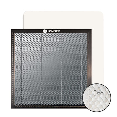 [EU/US Direct]LONGER 400mm*400mm Laser Bed Honeycomb Working Table High-strength Steel Plate Laser Engraver Accessory for Wood Acrylic