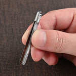 Reliable Titanium Tweezers Compact Design for Outdoor Adventures and Daily Essentials