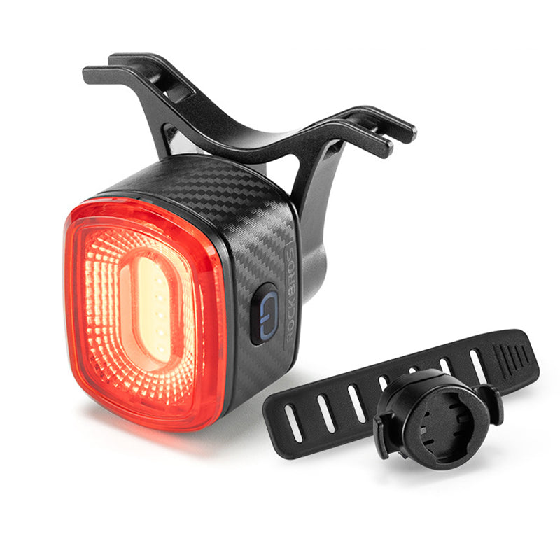 LinkMejor R2 Smart Brake Sensing Bike Taillight Same Frequency Induction Rear Light 4 Lighting Modes IPX6 Waterproof Type-C Rechargeable Bicycle Rear Light