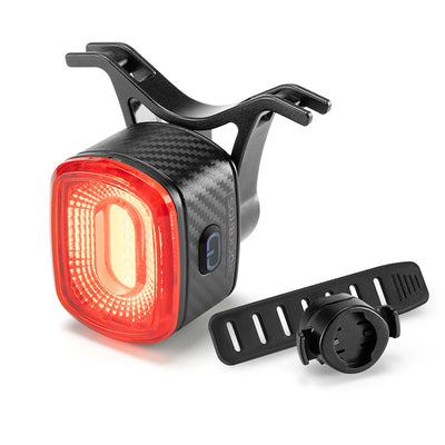 LinkMejor R2 Smart Brake Sensing Bike Taillight Same Frequency Induction Rear Light 4 Lighting Modes IPX6 Waterproof Type-C Rechargeable Bicycle Rear Light