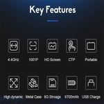SV4401A 50KHz-4400MHz Vector Network Analyzer 7 inch Touch Screen 100db Dynamic NanoVNA Vector Network Analyzer