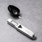 Bincoo Digital Spoon Scale High-precision 0.1g~500g Switchable Stainless Steel Measuring Spoon Baking Food Electronic Kitchen Scale