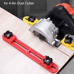 Electric Circular Saw Guide Woodworking Quick Positioning Guide Bracket Adjustable Cutting Machine Base for Precision Cutting and Milling