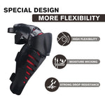 2pcs Motorcycle Racing Safety Protective Gear Wrist Knee Protector Knee Pads Motorbike Riding Protection Gear