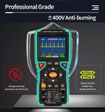 2IN1 WINAPEX 810B Digital Oscilloscope Multimeter 10MHz Bandwidth 50MSa/s Sampling High Sensitivity ±400V Overload Protection