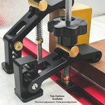 LinkMejor Woodworking T-Slot Clamp Adjustable Quick Positioning Hold Down Jig 45/30 Type T-track Slide Blocks Workbench Press Fixing Tool