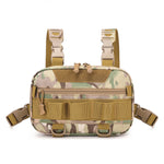 IPRee® Waterproof Molle Nylon Fishing Chest Bag, Men's Tactical Bags, Climbing and Camping Backpacks, Outdoor Travel Vest, Fanny Pack