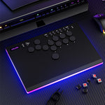 LinkMejor AL-P5366 Leverless Controller HITBOX Arcade Keypad with SOCD Mode for PS5/Steam Deck/Switch