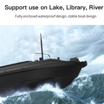 LinkMejor D16B Smart Remote Control Fishing Bait Boat GPS Positioning Automatic Return Delivery 500M Fixed Point 2Kg Load Baiting Hook-feeding Boat