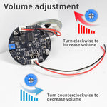 Sinilink Car Start Voice Custom Voice Speaker Prompter USB DC Adapter Sound Alarm Reverse Siren Buzzer Alarm Horn Beep Audio Speaker