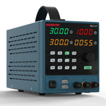 LinkMejor HM310-T Black Direct Current Stabilized Power Supply 30V 10A Dual-Frequency Programmable Dual USB Output Best for Precision Projects