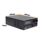 PS30SWIV Power Supply 13.8V / 9-15V DC 30A  Adjustable Voltage Output Low Noise LCD Display Dual voltage output High Power Linear Power Supply for Automotive and Communication Systems