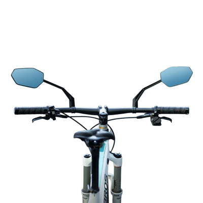 LinkMejor 360° Adjustable Bike Rearview Mirror HD Wide View Explosion-proof Anti-glare Bicycle Mirror for Safe Reversing