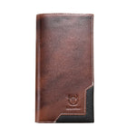 LinkMejor Genuine Leather Men’s Long Wallet Large-capacity Coin Purse RFID Blocking Credit Card Holder Multifunctional Handbag Clutch Wallet