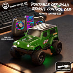 D001-D006 1/64 2.4G Alloy RC Car Shell Mini Remote Control Off-Road Vehicle Models RTR