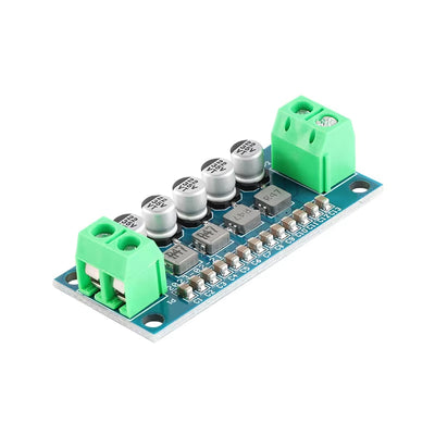 DC Power Filter Module Low Pass 0-35V Input 0-5A Ripple Reduction High Current Panel Voltage Regulator Module
