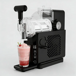 NovuLife YH1650 205W Slush Machine Countertop Frozen Drink Maker Ice Cream Maker Automatic Self-Cleaning 5 Preset Programs