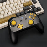 EasySMX S10 Lite Wired bluetooth Gaming Controller with Hall Joystick 9-Axis Motion Control Turbo Function 4-level Vibration Adjustable 1000mAh Battery 2 Programmable Buttons for Nintendo Switch 2 PC Android iOS SteamOS